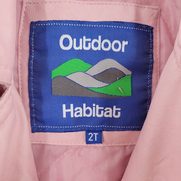 Outdoor Habitat toddler pink jacket USA eagle on back size 2T - Picture 3 of 10